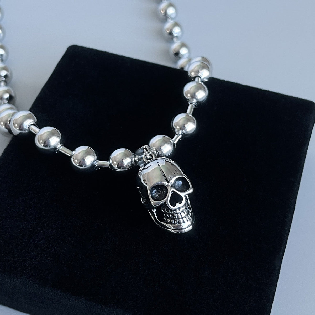 SKULL BALL CHAIN – COLD SHOULDER LA