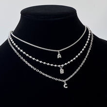 Load image into Gallery viewer, MINI BLOB LETTER NECKLACE