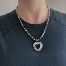 Load image into Gallery viewer, OPEN HEART NECKLACE