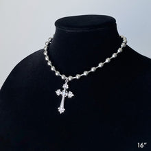 Load image into Gallery viewer, SKULL CROSS BALL CHAIN