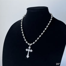 Load image into Gallery viewer, SKULL CROSS BALL CHAIN