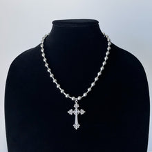 Load image into Gallery viewer, SKULL CROSS BALL CHAIN