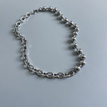 Load image into Gallery viewer, OVERSIZED HALF LINK BALL CHAIN