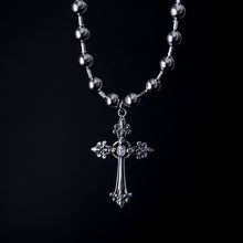 Load image into Gallery viewer, SKULL CROSS BALL CHAIN