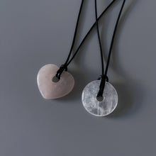 Load image into Gallery viewer, CRYSTAL PENDANT CORD NECKLACE