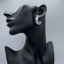 Load image into Gallery viewer, THICK HOOP EARRINGS