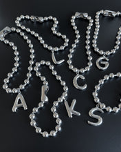 Load image into Gallery viewer, OVERSIZED BLOB LETTER NECKLACE