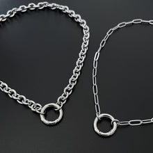 Load image into Gallery viewer, CHARM CLASP CHAIN NECKLACE