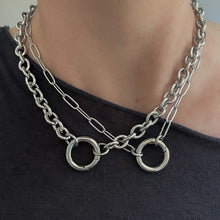 Load image into Gallery viewer, CHARM CLASP CHAIN NECKLACE