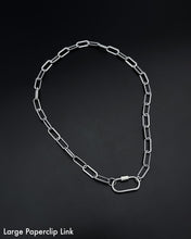 Load image into Gallery viewer, CARABINER CHAIN NECKLACE