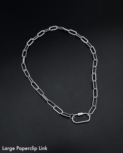 CARABINER CHAIN NECKLACE