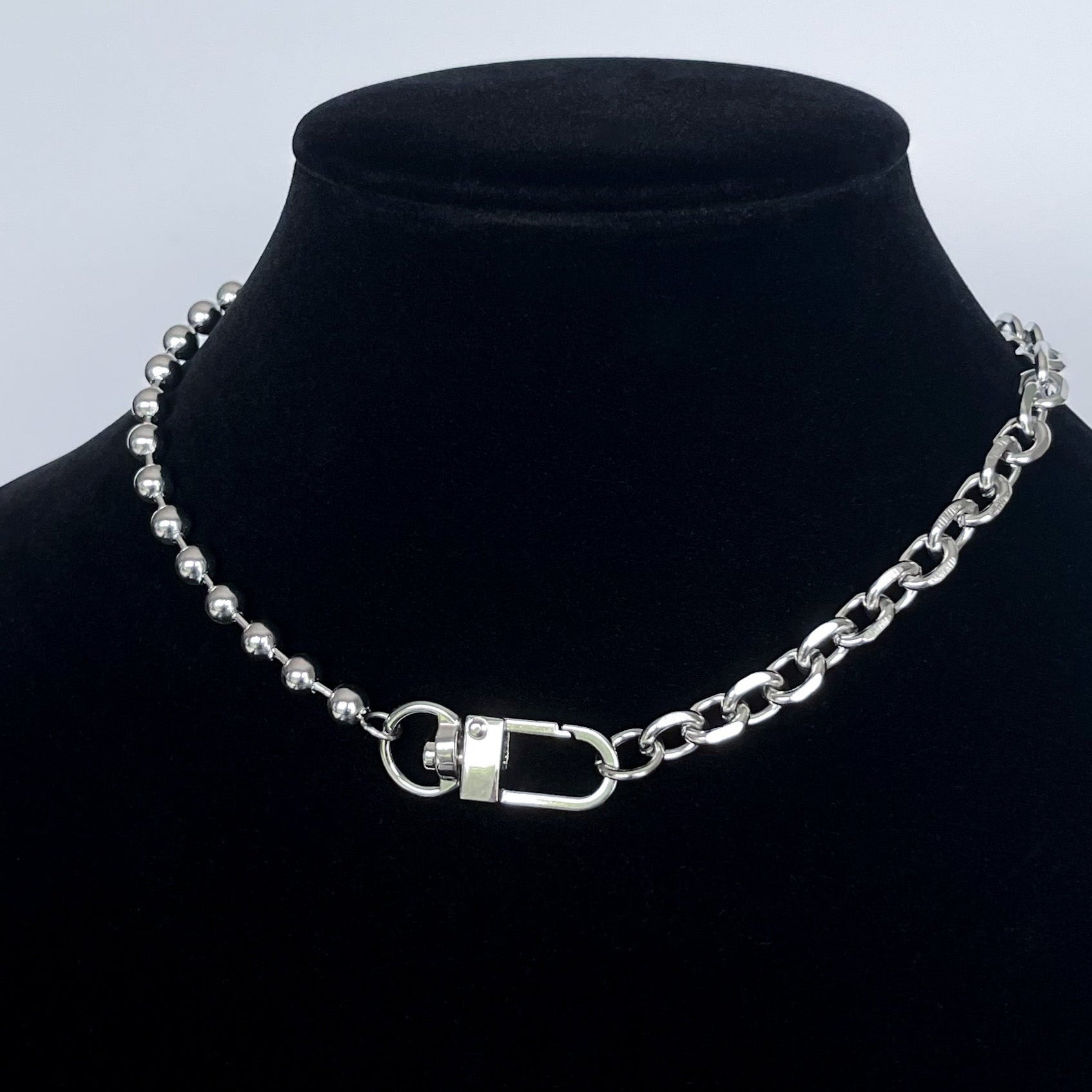 Women's Stainless steel chain necklace | Silver | Diesel
