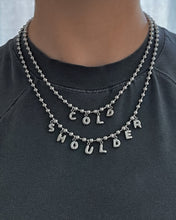 Load image into Gallery viewer, CUSTOM MINI BLOB LETTER NAME NECKLACE