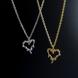 DRIPPY HEART NECKLACE