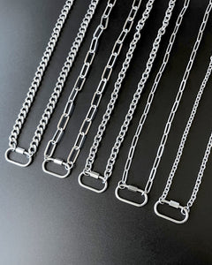 CARABINER CHAIN NECKLACE