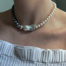 Load image into Gallery viewer, HAND-BEADED PEARL NECKLACE
