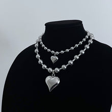 Load image into Gallery viewer, MINI BLOB HEART NECKLACE