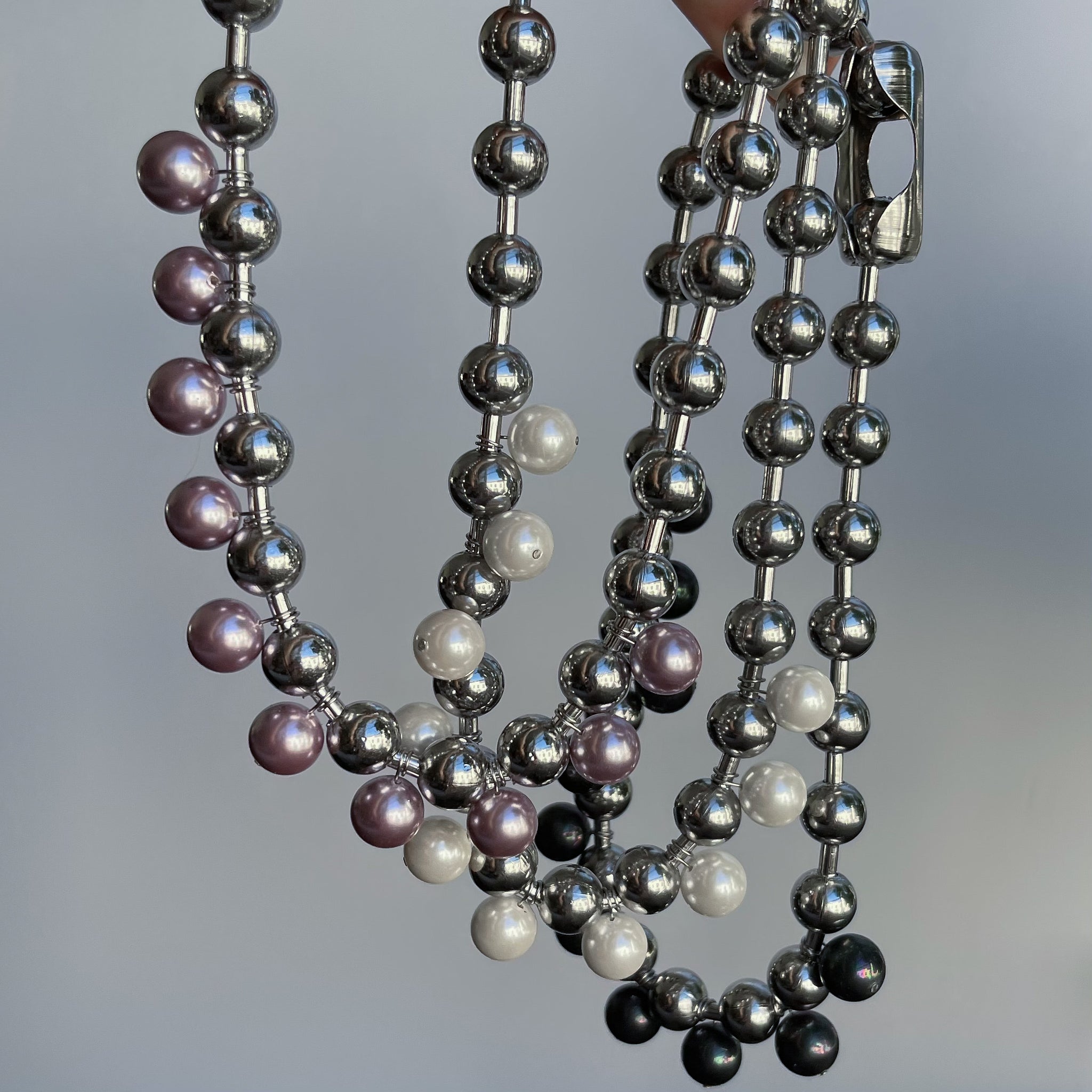 Petal Pearl Strand Necklace – Hi June Parker