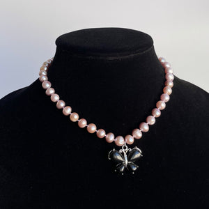 FRESHWATER PEARL BUTTERFLY NECKLACE