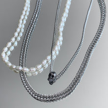 Load image into Gallery viewer, DOUBLE CURB LINK NECKLACE
