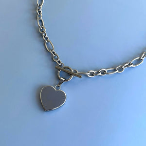 HEART OF SILVER NECKLACE