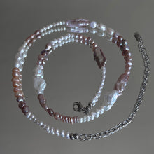 Load image into Gallery viewer, HAND-BEADED PEARL WAIST CHAIN