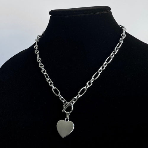 HEART OF SILVER NECKLACE