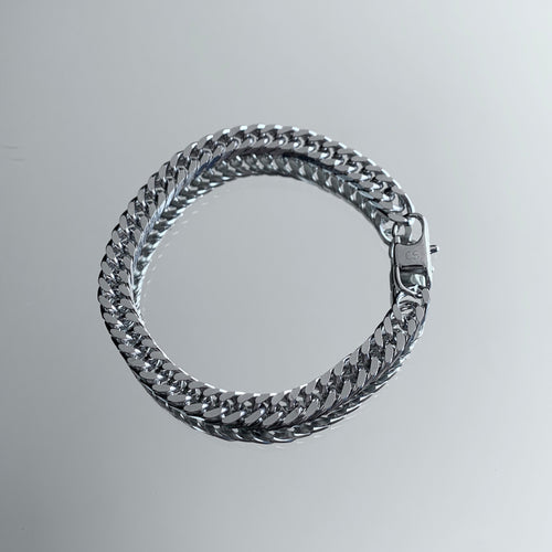 DOUBLE CURB LINK BRACELET